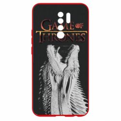 Чехол для Xiaomi Redmi 9 Gray dragon - PrintSalon