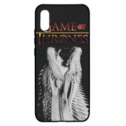 Чехол для Xiaomi Redmi 9a Gray dragon - PrintSalon