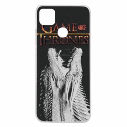 Чехол для Xiaomi Redmi 9c Gray dragon - PrintSalon