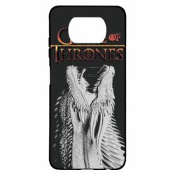 Чехол для Xiaomi Poco X3 Gray dragon - PrintSalon