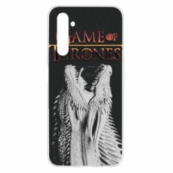 Чехол для Realme 6 Gray dragon - PrintSalon