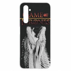 Чехол для Realme 6 Pro Gray dragon - PrintSalon