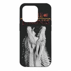 Чехол для iPhone 14 Pro Gray dragon - PrintSalon