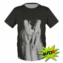 Детский 3D свитшот Gray dragon - PrintSalon