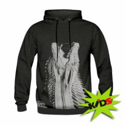 Дитяче 3D худі Gray dragon
