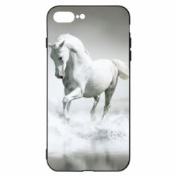 Чохол для iPhone 7 Plus Gray horse - PrintSalon