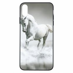 Чохол для iPhone Xs Max Gray horse - PrintSalon