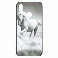 Чохол для Huawei P Smart Plus 2018 Gray horse - PrintSalon
