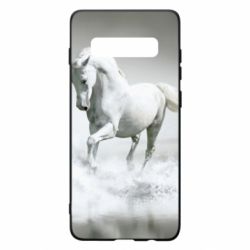 Чохол для Samsung S10+ Gray horse - PrintSalon