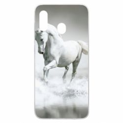 Чохол для Samsung A20 Gray horse - PrintSalon
