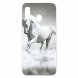 Чохол для Samsung A30 Gray horse - PrintSalon