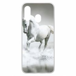 Чохол для Samsung A40 Gray horse - PrintSalon