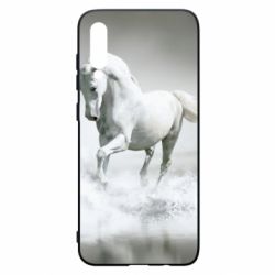 Чохол для Samsung A70 Gray horse - PrintSalon