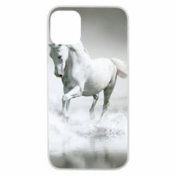 Чохол для iPhone 11 Pro Gray horse - PrintSalon