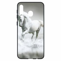 Чохол для Samsung M30 Gray horse - PrintSalon