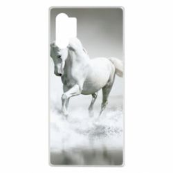 Чохол для Samsung Note 10 Plus Gray horse - PrintSalon