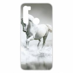 Чохол для Xiaomi Redmi Note 8 Gray horse - PrintSalon