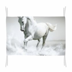 Прапор Gray horse - PrintSalon