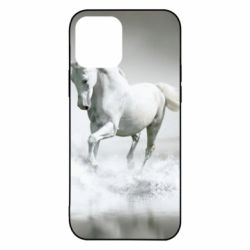 Чохол для iPhone 12 Gray horse - PrintSalon