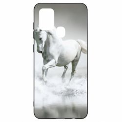 Чохол для Samsung A21s Gray horse - PrintSalon