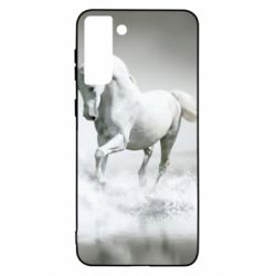Чохол для Samsung S21+ Gray horse - PrintSalon