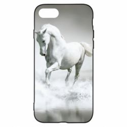 Чохол для iPhone 8 Gray horse - PrintSalon