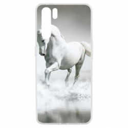Чохол для Oppo A91 / Reno3Gray horse - PrintSalon