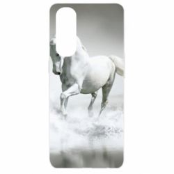 Чохол для Oppo Reno 4 Pro Gray horse - PrintSalon