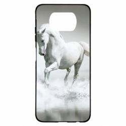 Чохол для Xiaomi Poco X3 Gray horse - PrintSalon