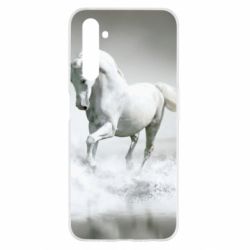 Чохол для Realme 6 Gray horse - PrintSalon