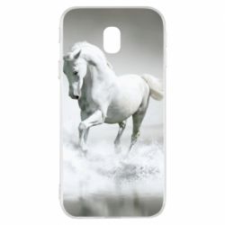 Чохол для Samsung J3 2017 Gray horse - PrintSalon