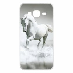 Чохол для Samsung J3 2016 Gray horse - PrintSalon