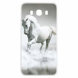 Чохол для Samsung J7 2016 Gray horse - PrintSalon