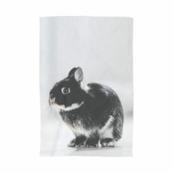 Рушник з принтом Gray rabbit - PrintSalon