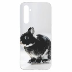 Чохол для Realme 6 Pro Gray rabbit - PrintSalon