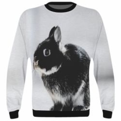 3D світшот Gray rabbit - PrintSalon