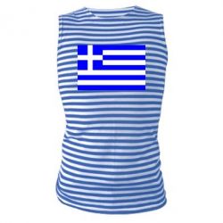 Майка-тельняшка Греция - PrintSalon