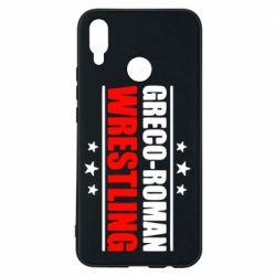 Чехол для Huawei P Smart Plus 2018 Greco-Roman Wrestling - PrintSalon