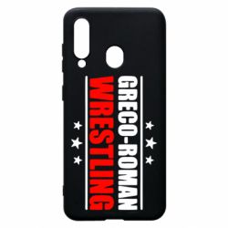 Чехол для Samsung A60 Greco-Roman Wrestling - PrintSalon