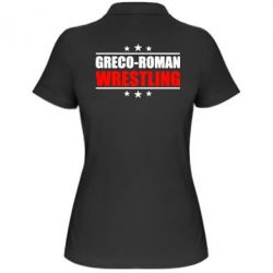 Женское поло Greco-Roman Wrestling - PrintSalon