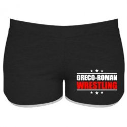 Женские шорты Greco-Roman Wrestling - PrintSalon
