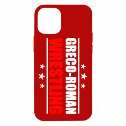 Чехол для iPhone 12 mini Greco-Roman Wrestling - PrintSalon