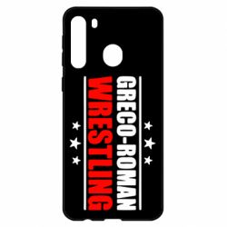 Чехол для Samsung A21 Greco-Roman Wrestling - PrintSalon