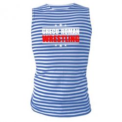 Майка-тельняшка Greco-Roman Wrestling - PrintSalon