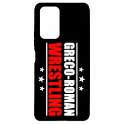 Чехол для Xiaomi Redmi Note 10 Pro Greco-Roman Wrestling - PrintSalon