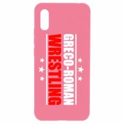 Чехол для Xiaomi Redmi 9a Greco-Roman Wrestling - PrintSalon