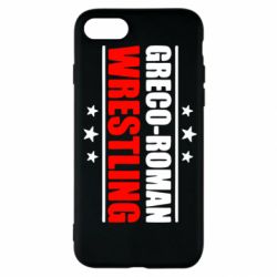 Чехол для iPhone SE 2022 Greco-Roman Wrestling - PrintSalon