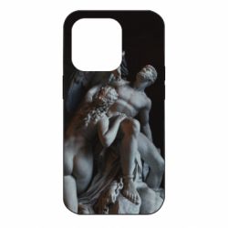 Чохол для iPhone 14 Pro Greek statues - PrintSalon