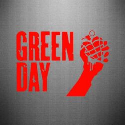 Наклейка Green Day American Idiot - PrintSalon
