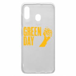 Чехол для Samsung A20 Green Day American Idiot - PrintSalon
